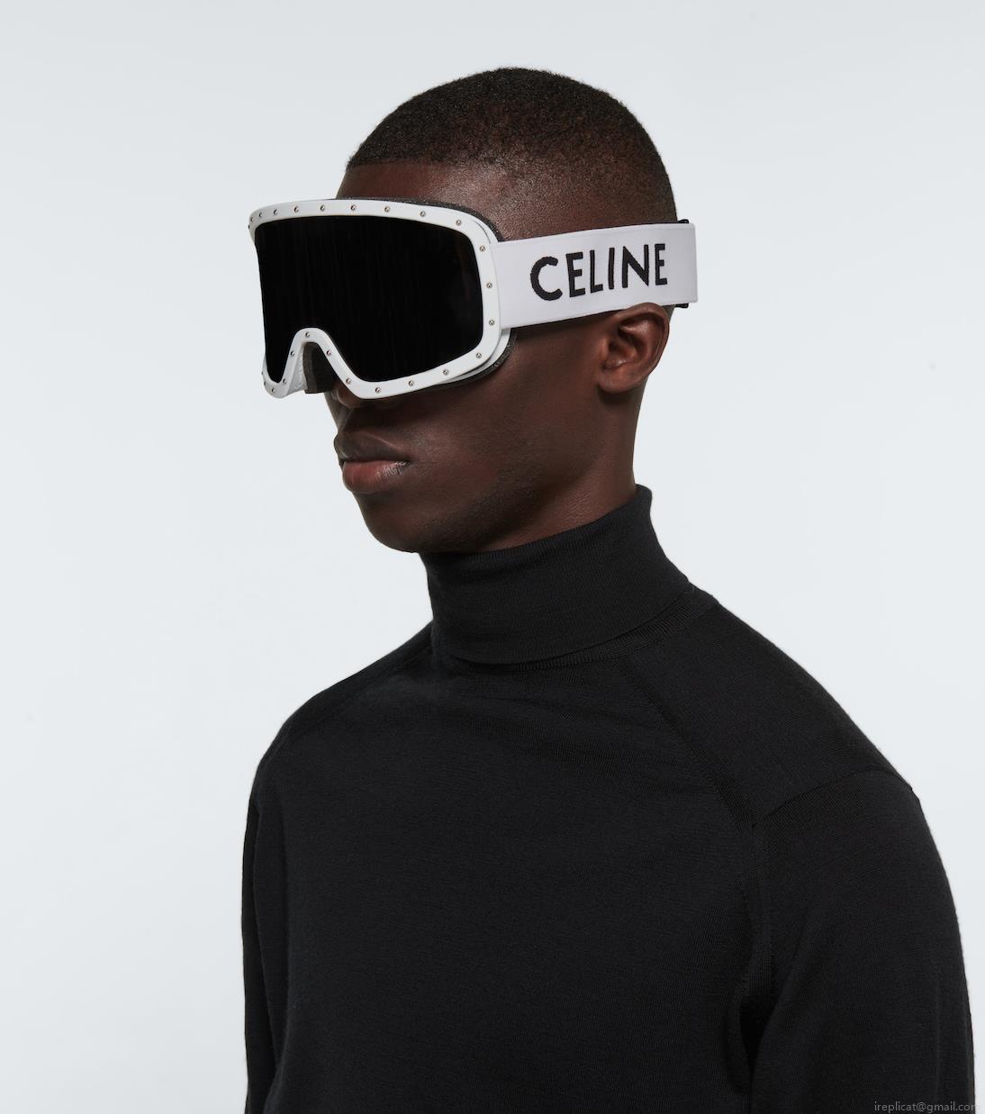 Celine EyewearLogo ski goggles Celine EyewearLogo ski goggles