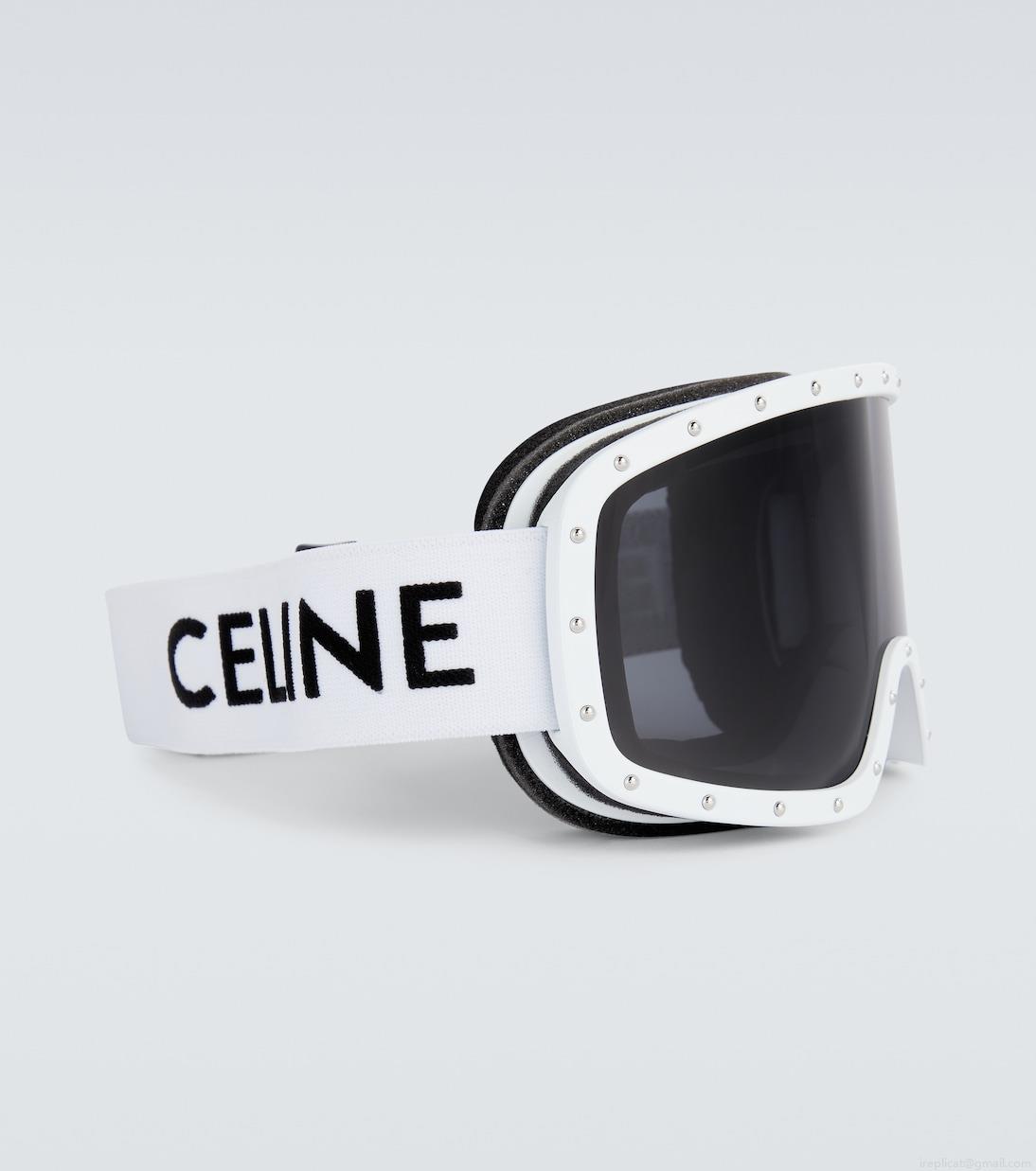 Celine EyewearLogo ski goggles Celine EyewearLogo ski goggles