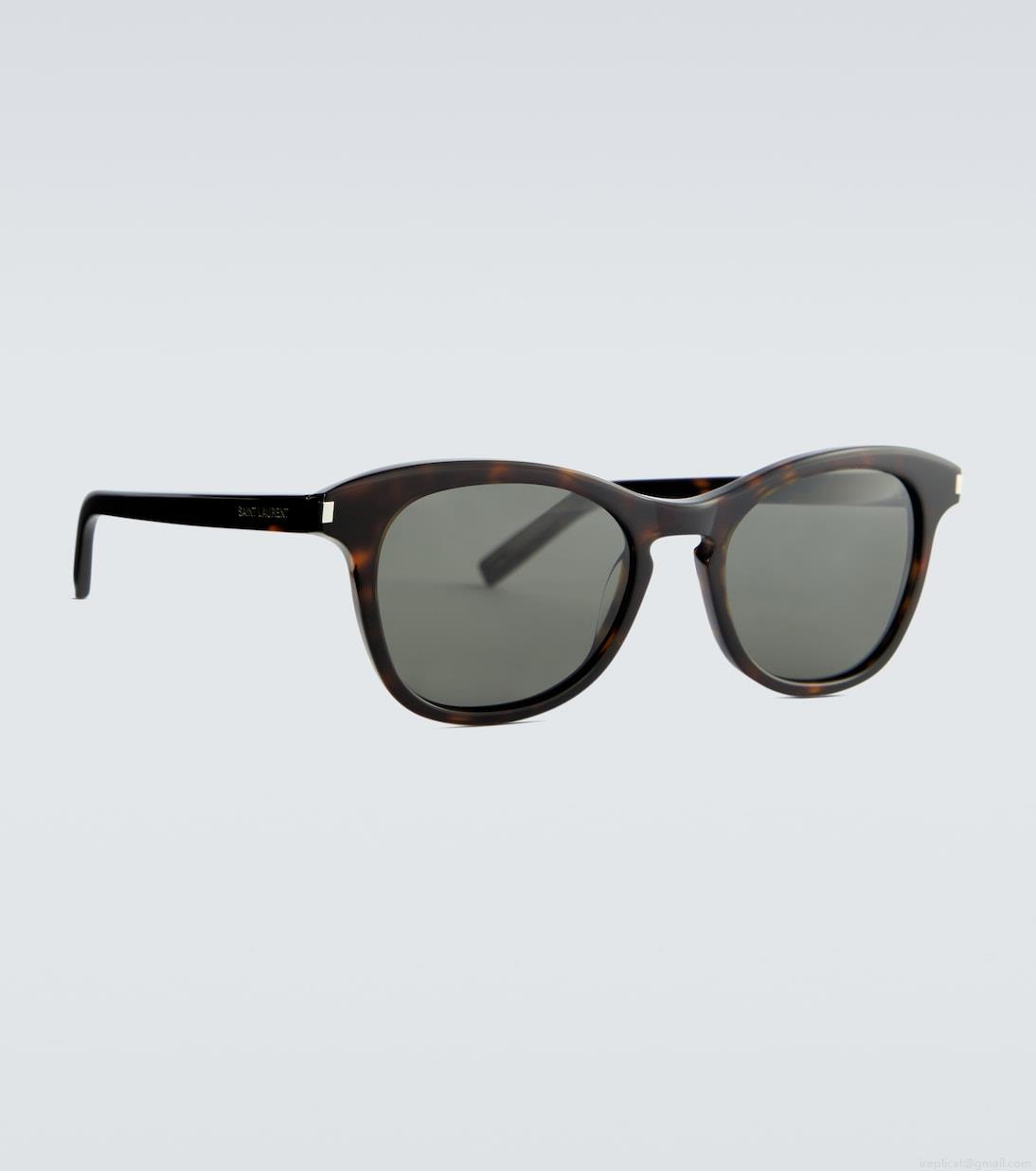Saint LaurentRound-frame acetate sunglasses Saint LaurentRound-frame acetate sunglasses