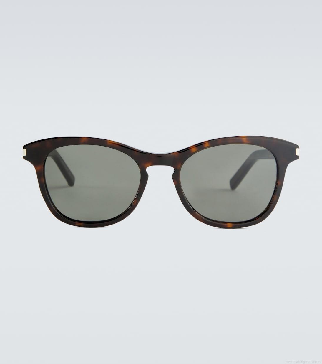 Saint LaurentRound-frame acetate sunglasses Saint LaurentRound-frame acetate sunglasses