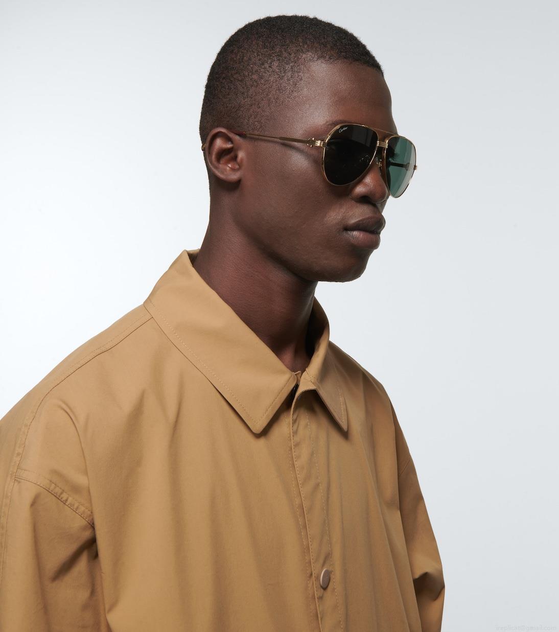 Cartier Eyewear CollectionAviator sunglasses Cartier Eyewear CollectionAviator sunglasses