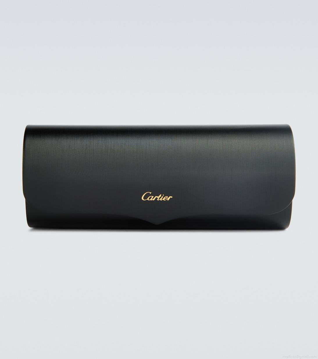 Cartier Eyewear CollectionRounded acetate sunglasses Cartier Eyewear CollectionRounded acetate sunglasses