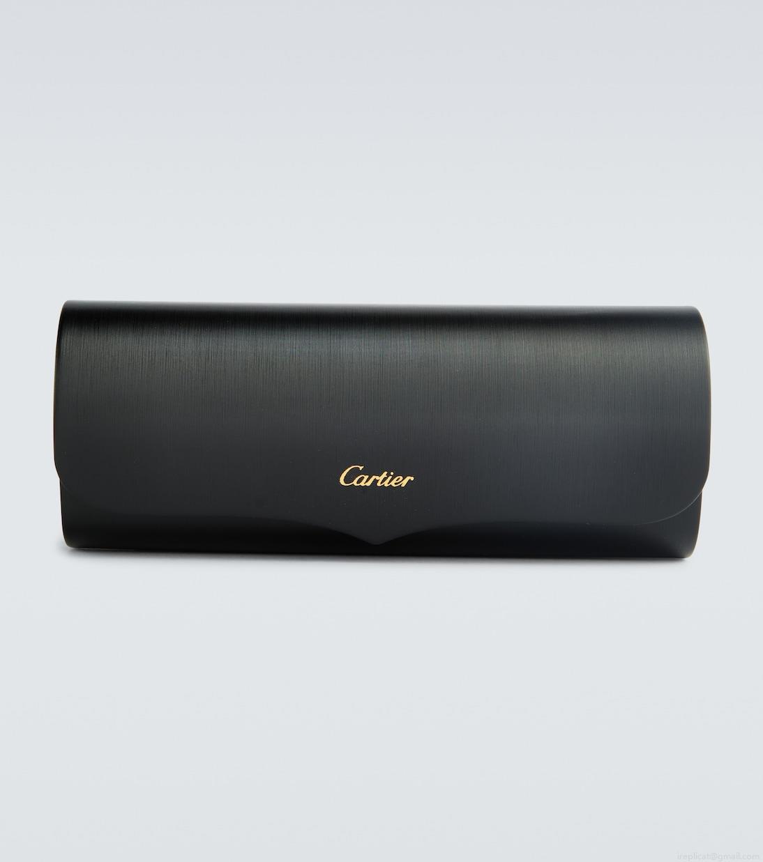Cartier Eyewear CollectionRounded acetate sunglasses Cartier Eyewear CollectionRounded acetate sunglasses
