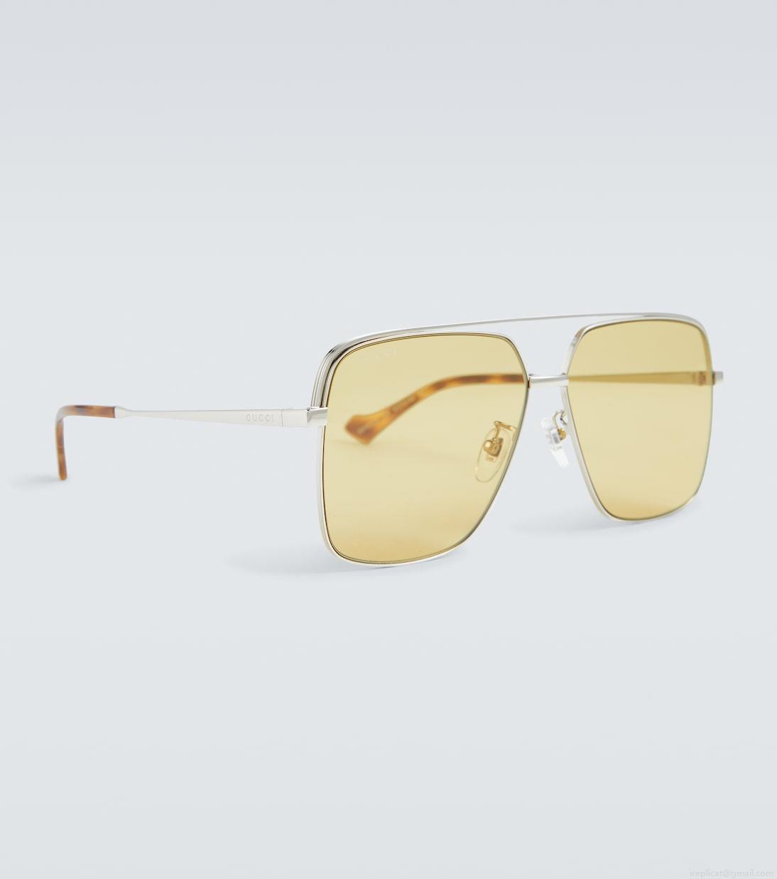 GucciNavigator-frame sunglasses GucciNavigator-frame sunglasses