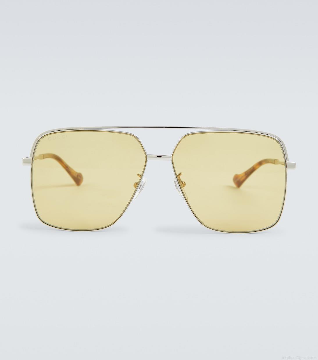 GucciNavigator-frame sunglasses GucciNavigator-frame sunglasses