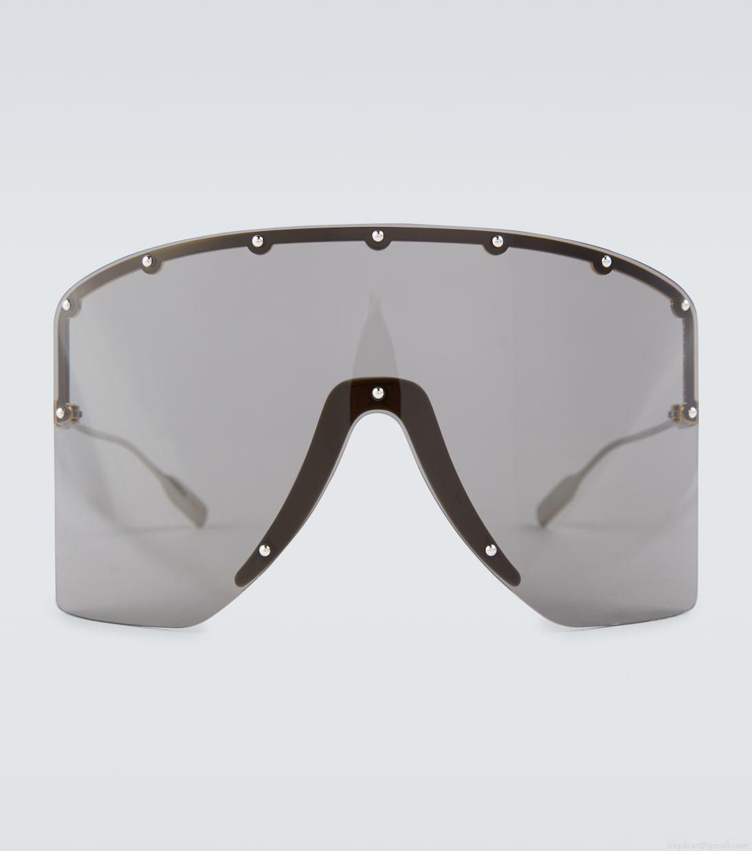 GucciMask-frame sunglasses GucciMask-frame sunglasses