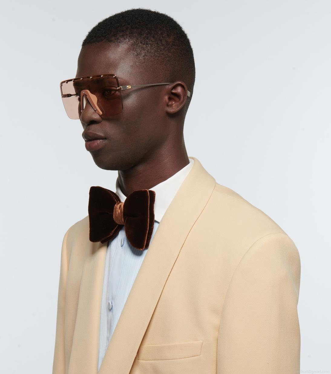GucciMask-frame sunglasses GucciMask-frame sunglasses
