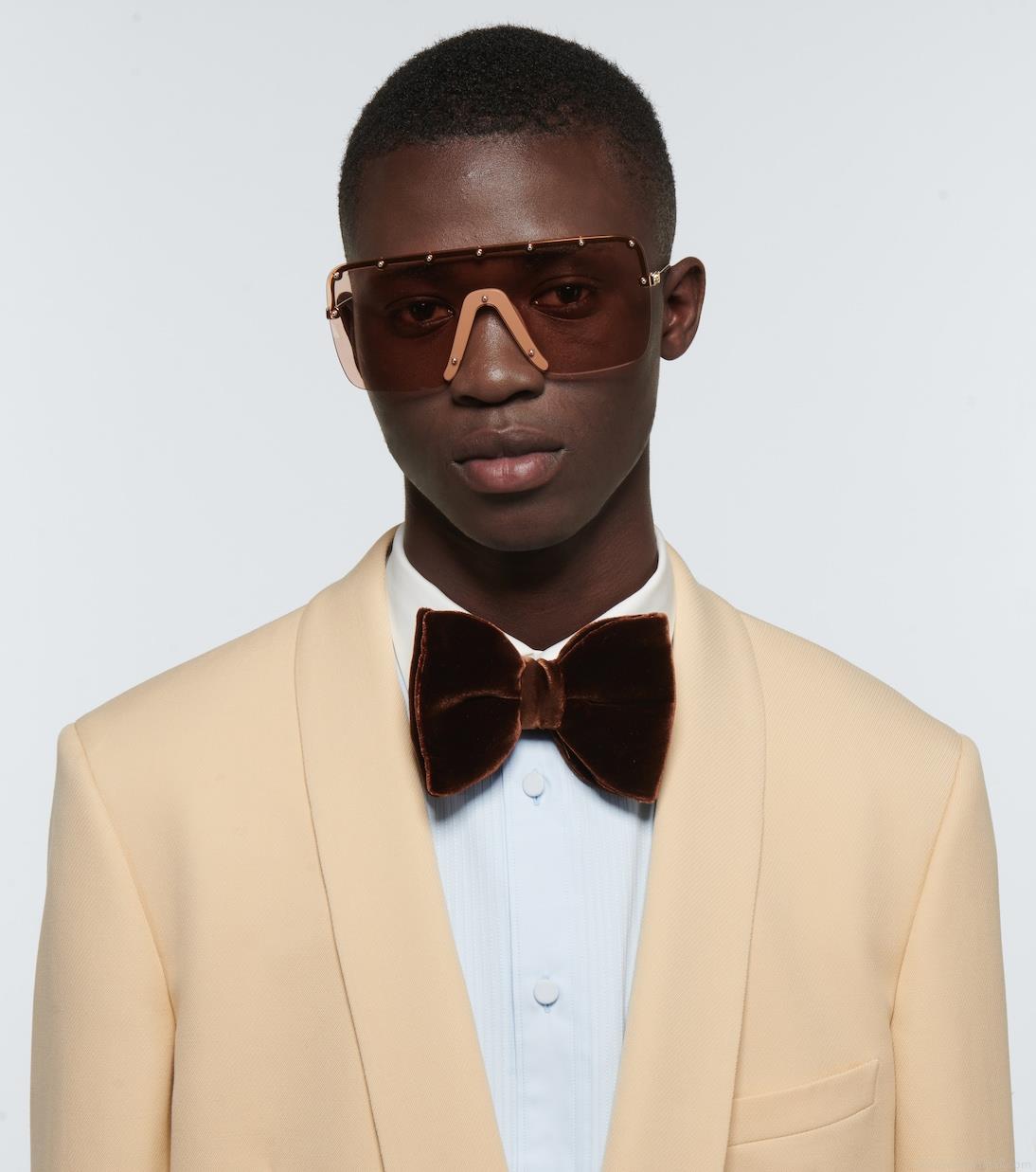 GucciMask-frame sunglasses GucciMask-frame sunglasses