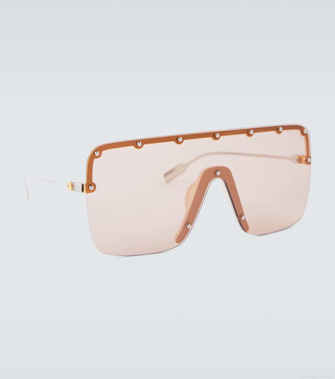 GucciMask-frame sunglasses GucciMask-frame sunglasses