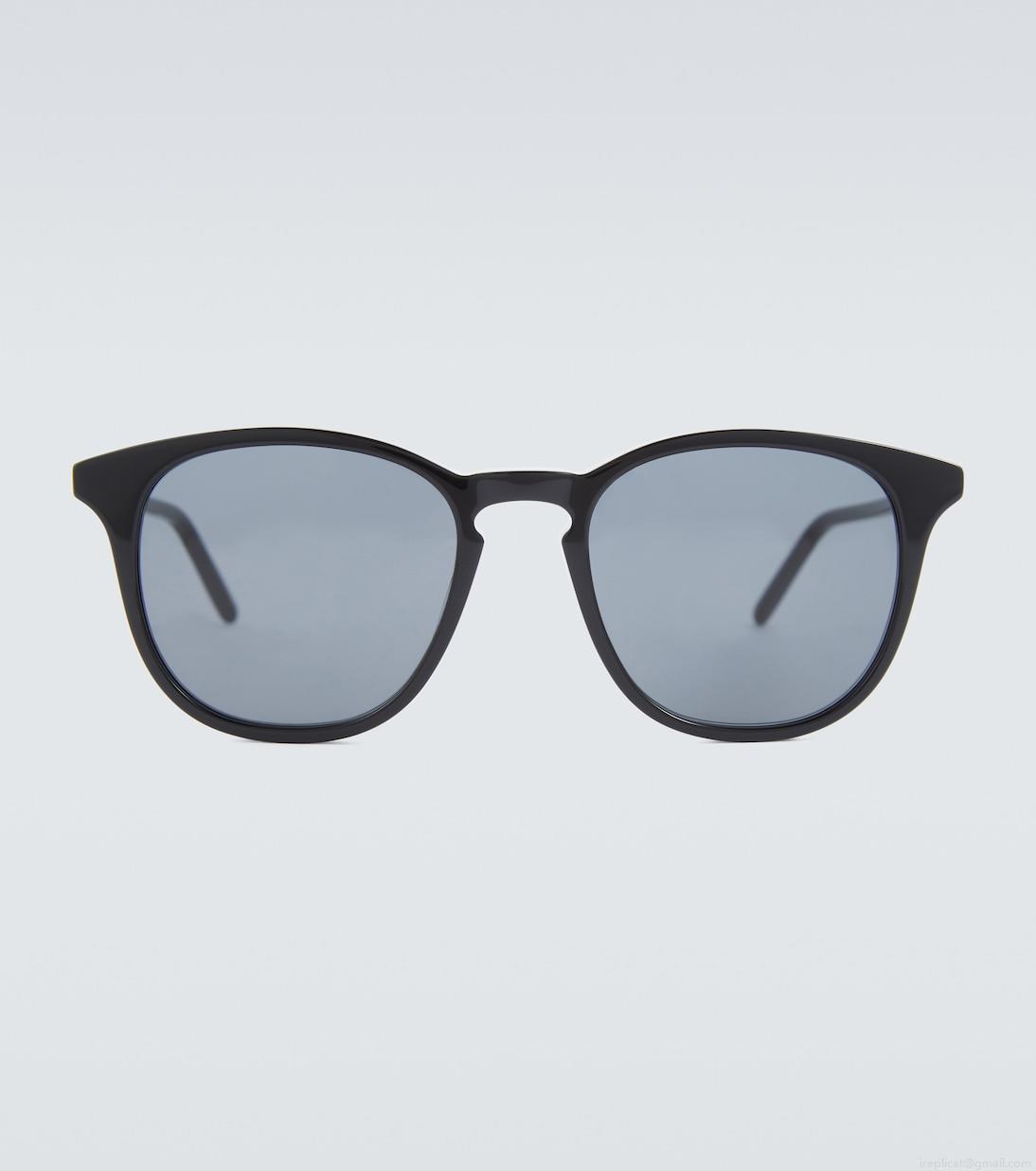 GucciRound acetate and metal sunglasses GucciRound acetate and metal sunglasses