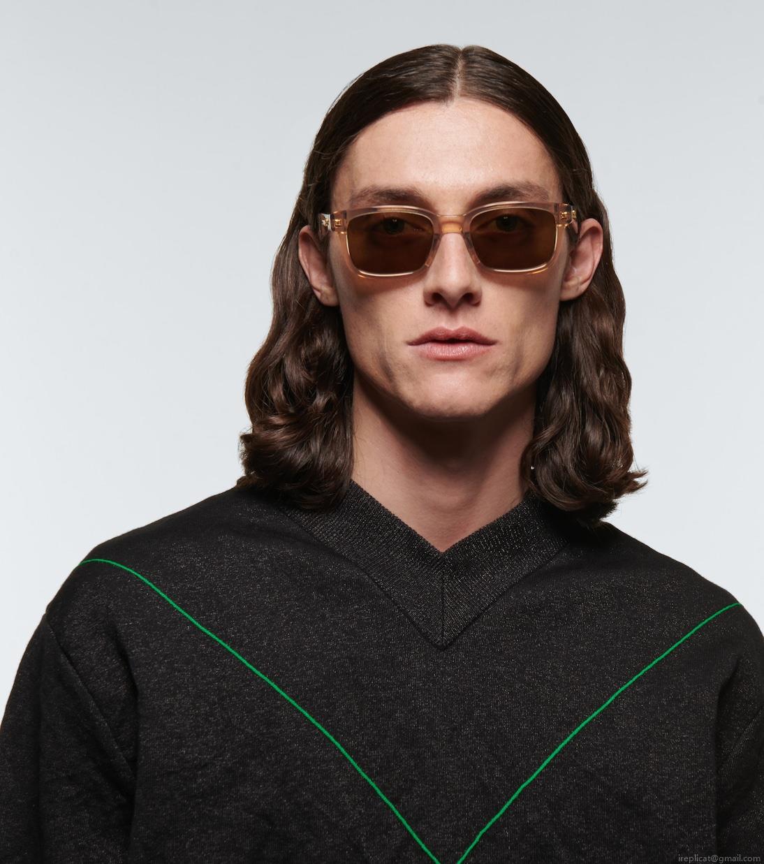 Bottega VenetaSquare acetate sunglasses Bottega VenetaSquare acetate sunglasses