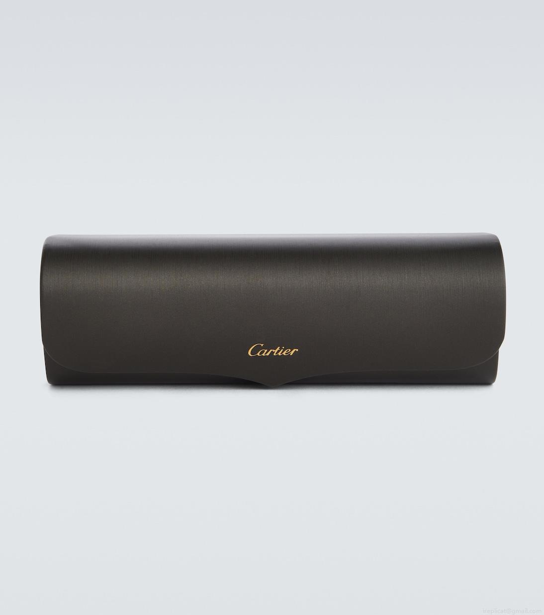 Cartier Eyewear CollectionPasha de Cartier round sunglasses Cartier Eyewear CollectionPasha de Cartier round sunglasses