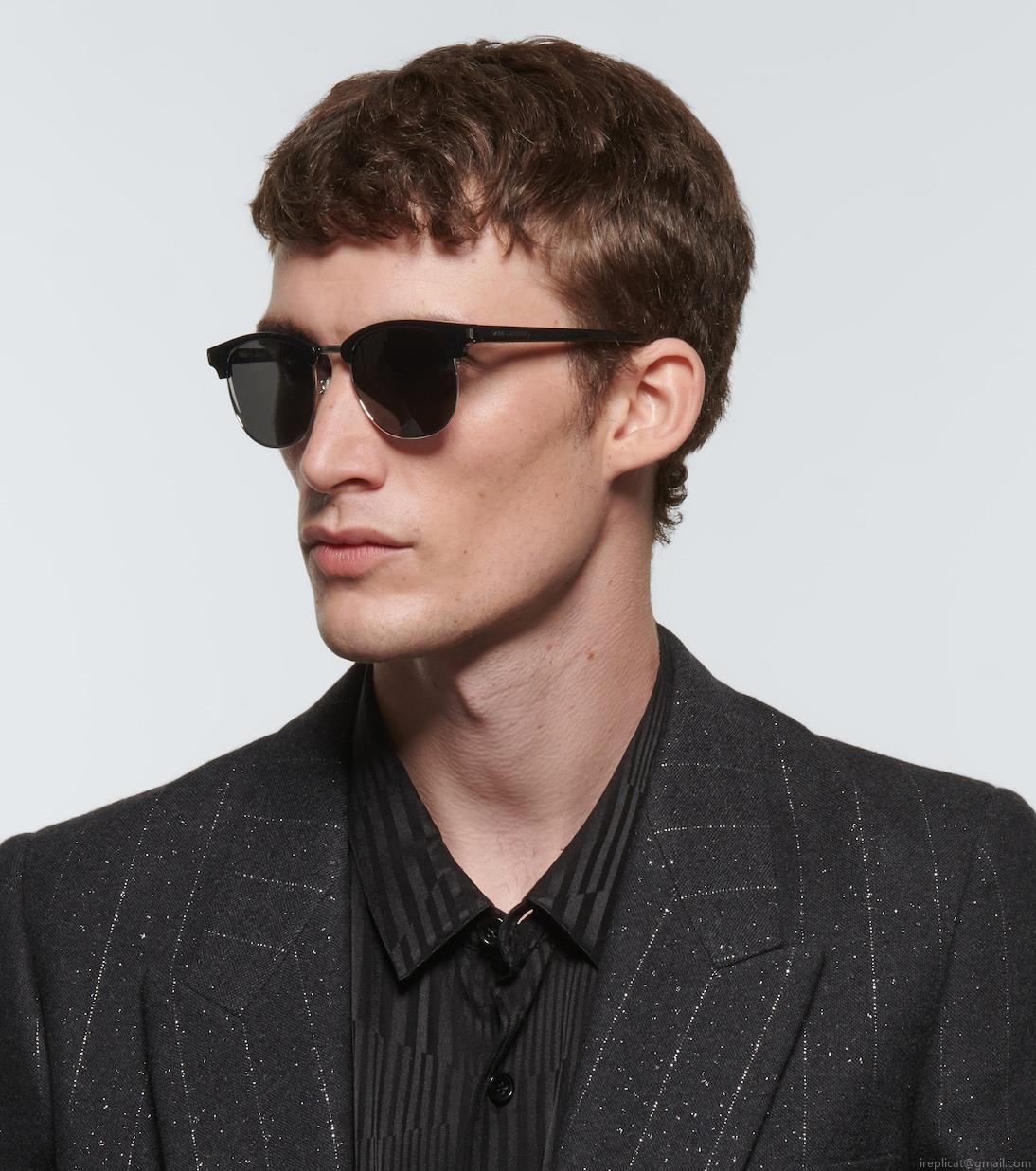 Saint LaurentSL 108 half-frame sunglasses Saint LaurentSL 108 half-frame sunglasses