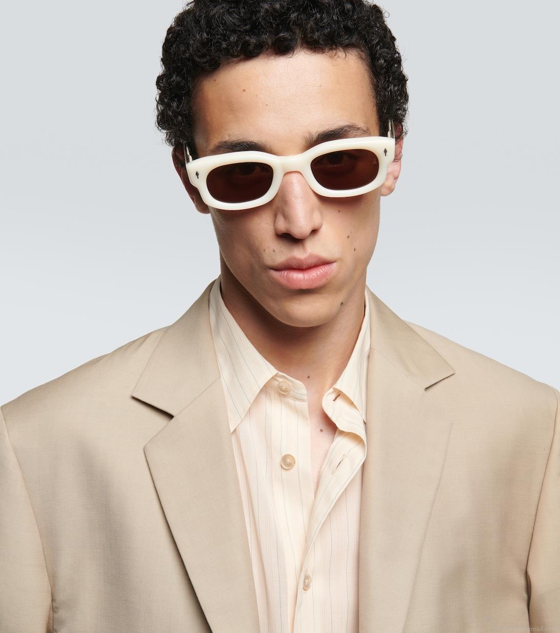 Jacques Marie MageWhiskeyclone rectangular sunglasses Jacques Marie MageWhiskeyclone rectangular sunglasses