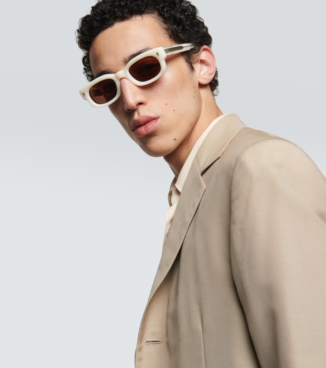 Jacques Marie MageWhiskeyclone rectangular sunglasses Jacques Marie MageWhiskeyclone rectangular sunglasses