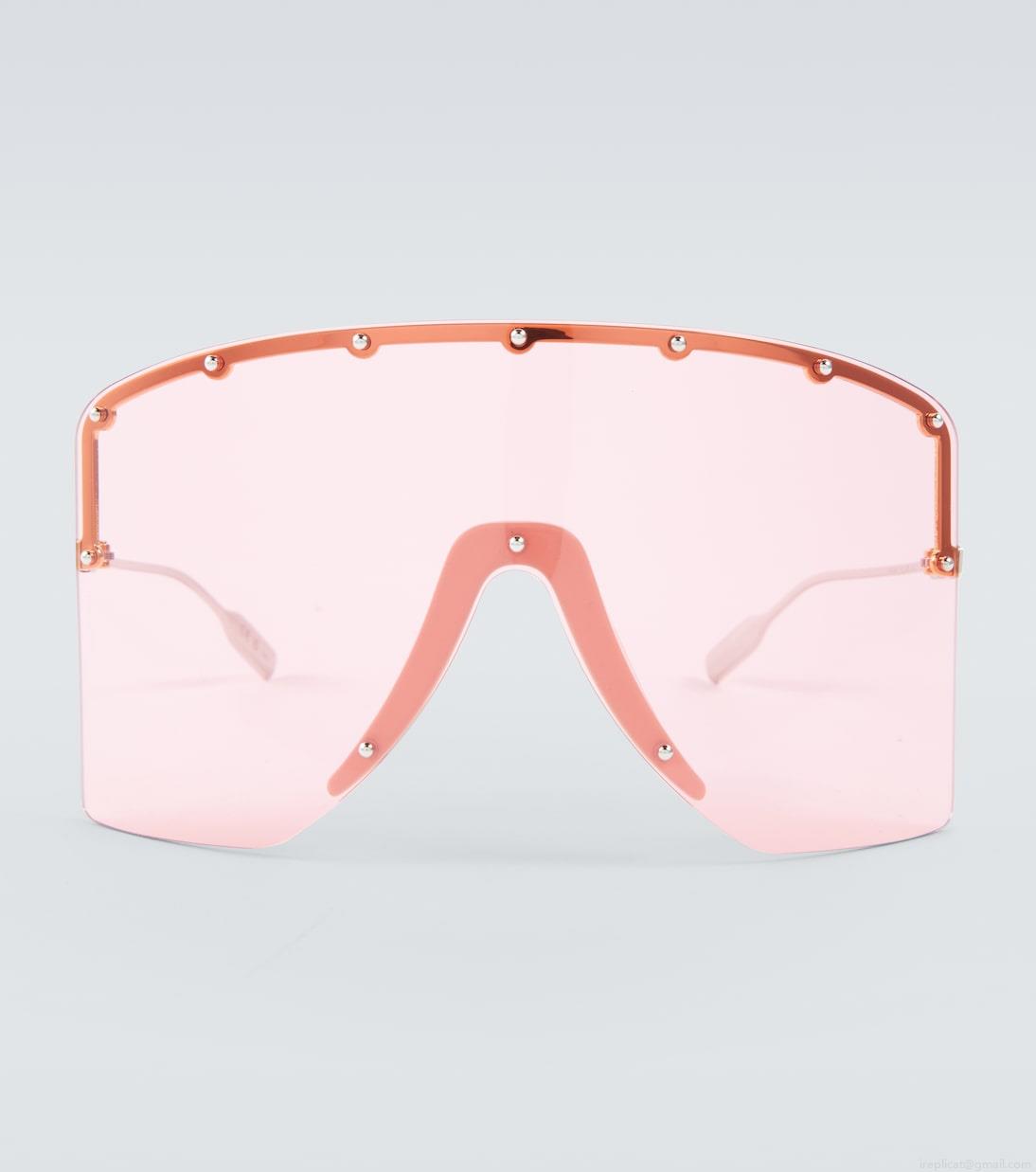 GucciMask-frame sunglasses GucciMask-frame sunglasses