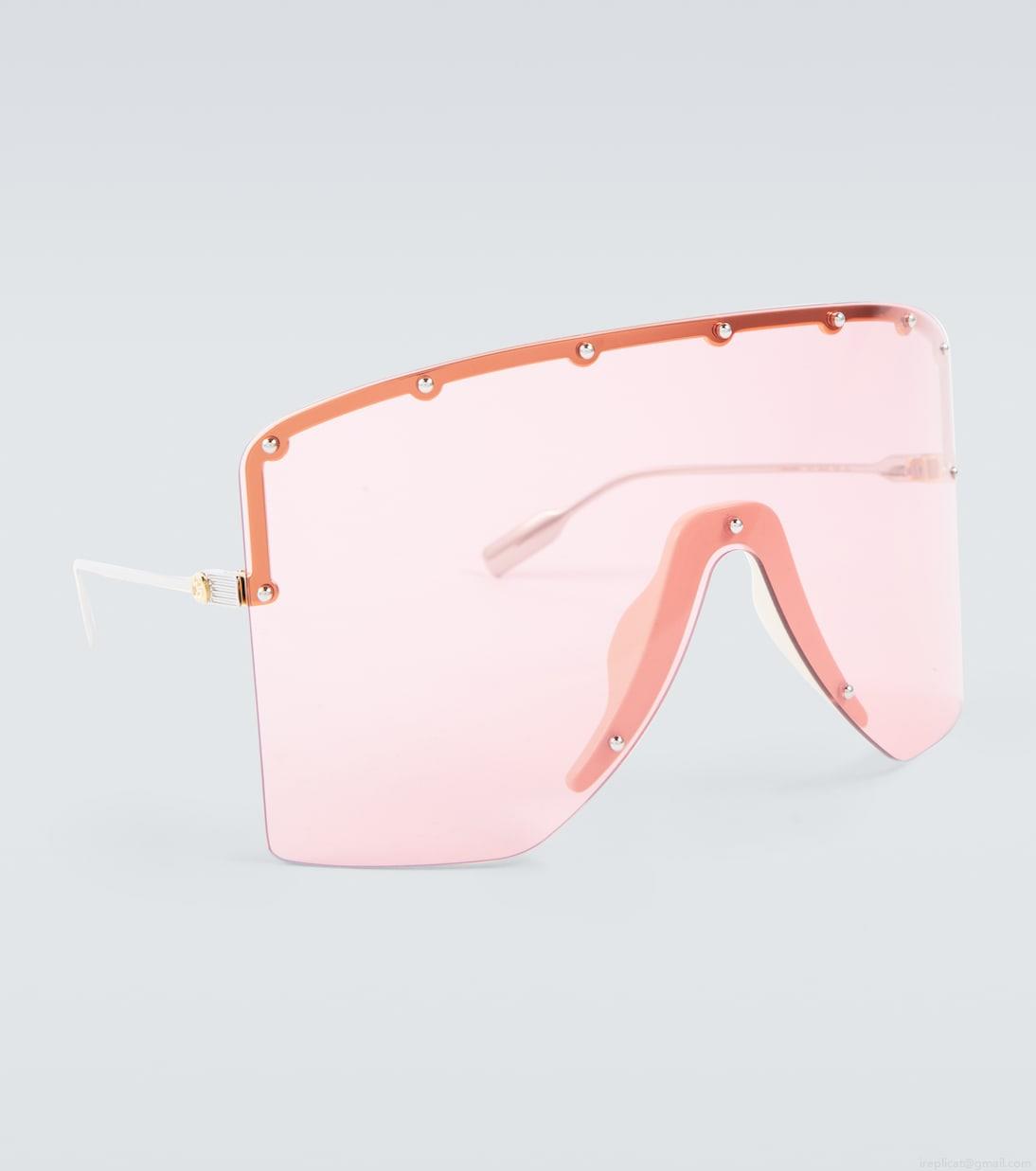GucciMask-frame sunglasses GucciMask-frame sunglasses