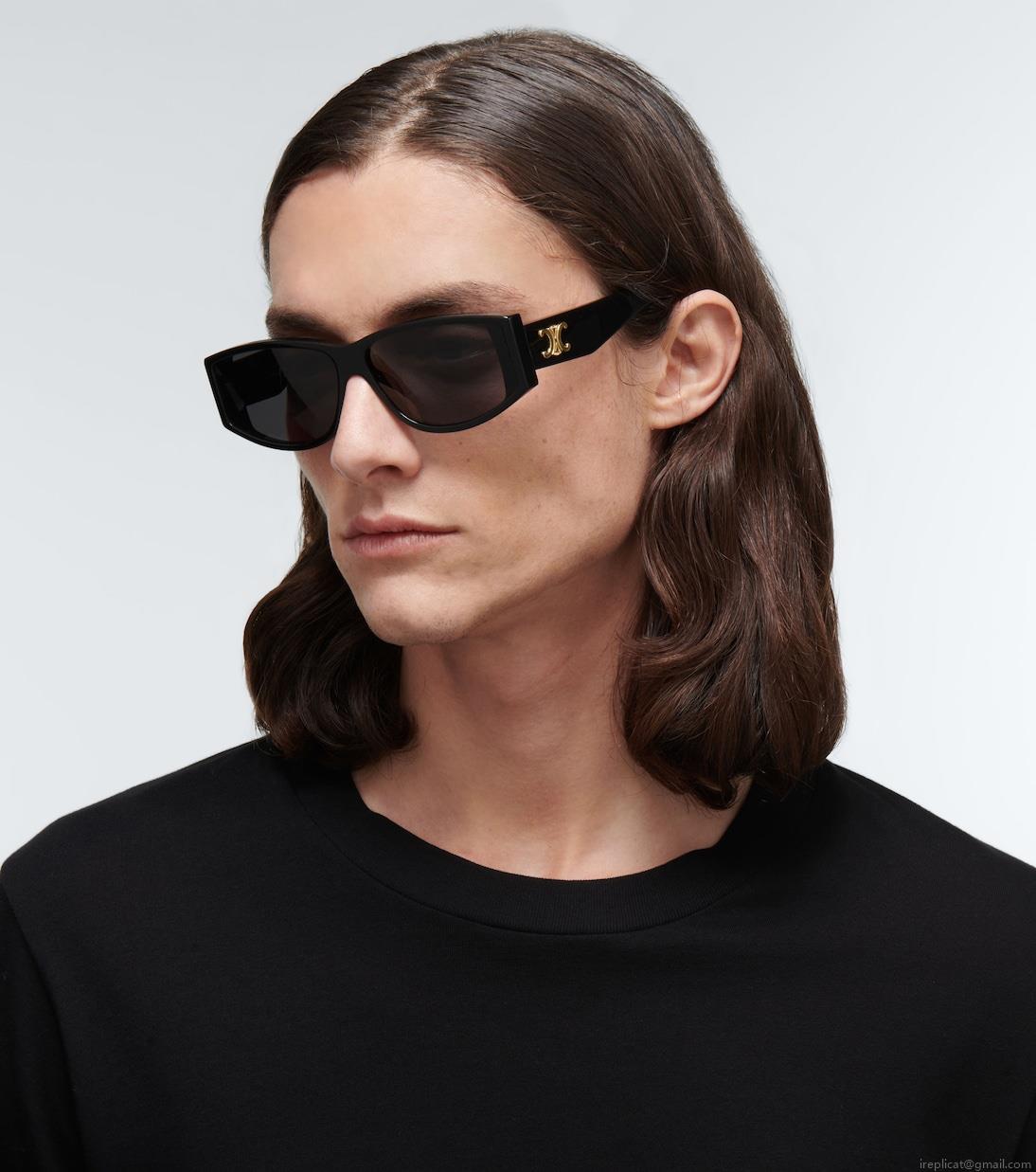 Celine EyewearRectangular acetate sunglasses Celine EyewearRectangular acetate sunglasses