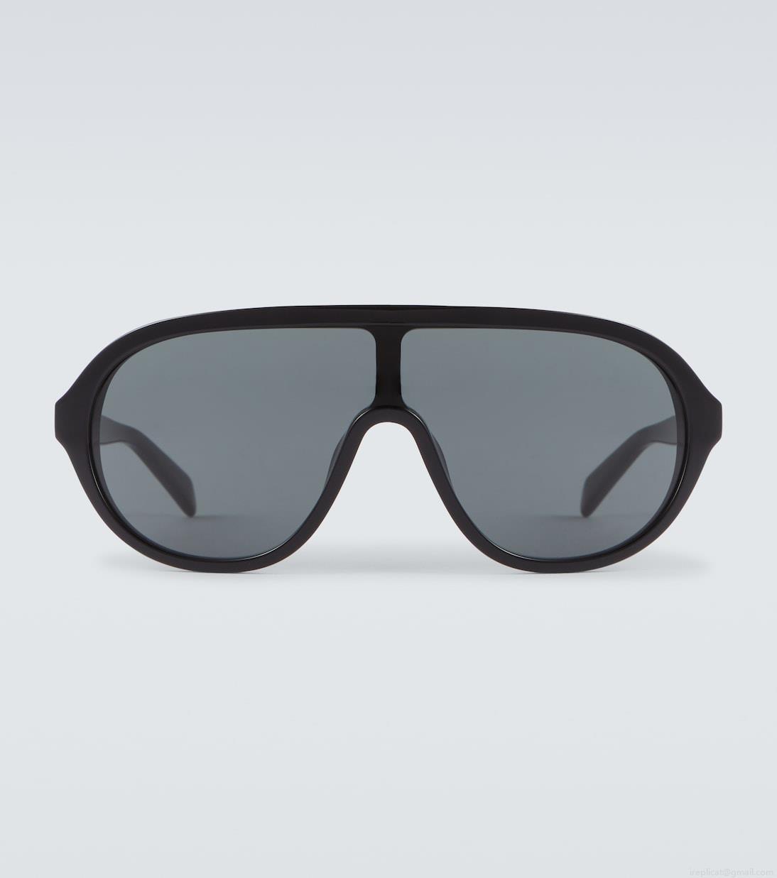Celine EyewearMask-shaped acetate sunglasses Celine EyewearMask-shaped acetate sunglasses