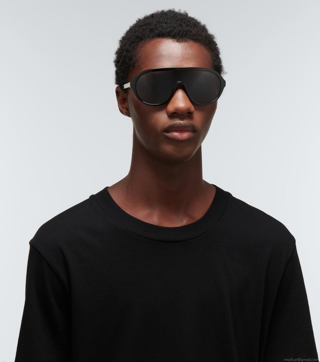 Celine EyewearMask-shaped acetate sunglasses Celine EyewearMask-shaped acetate sunglasses
