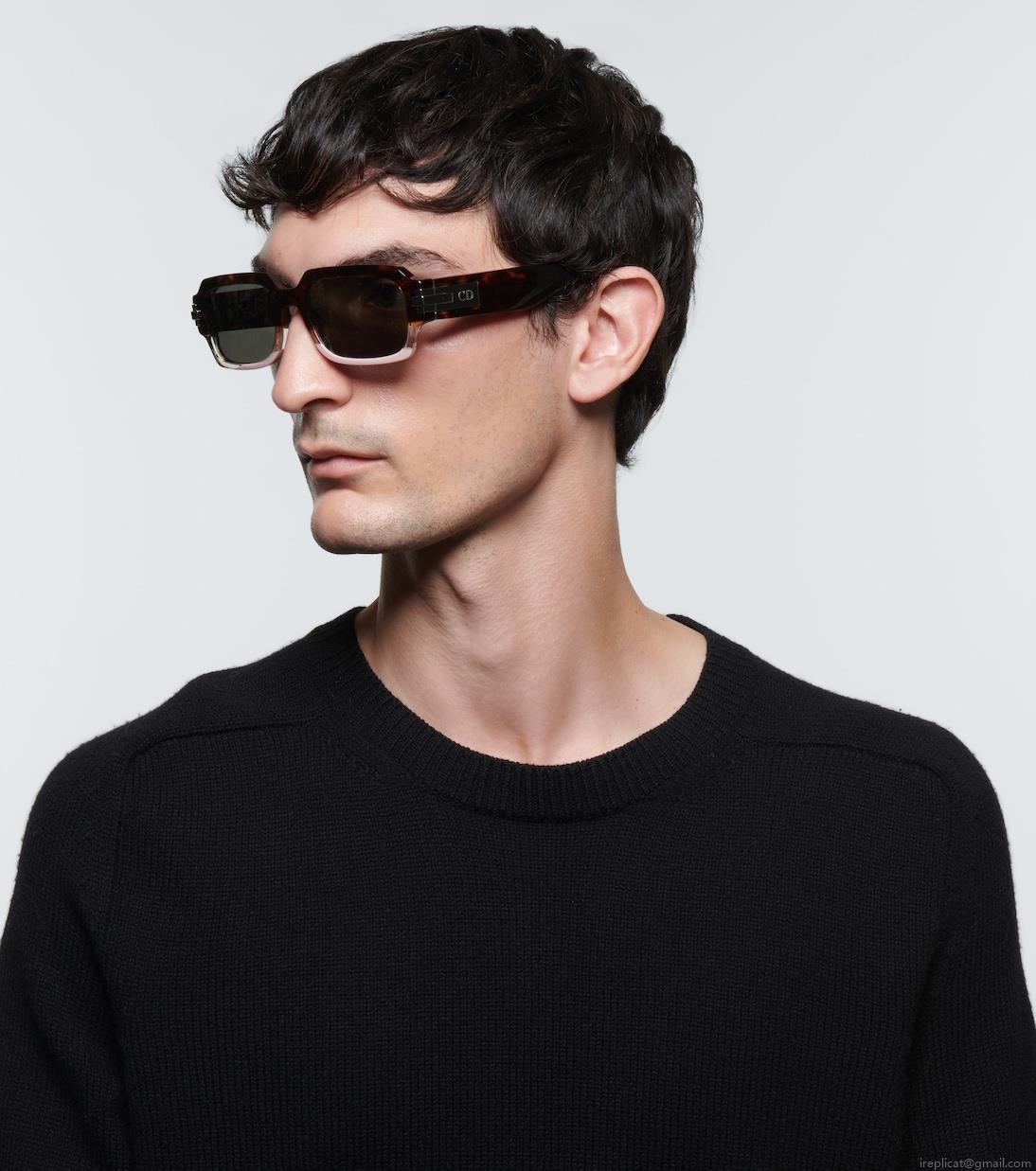Dior EyewearDiorBlackSuit XL S1I rectangular sunglasses Dior EyewearDiorBlackSuit XL S1I rectangular sunglasses