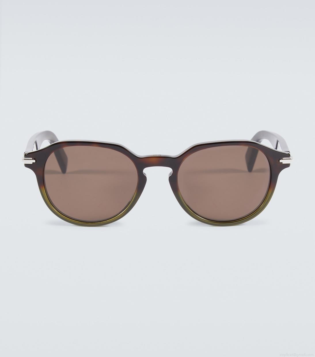 Dior EyewearDiorBlackSuit R2I round sunglasses Dior EyewearDiorBlackSuit R2I round sunglasses