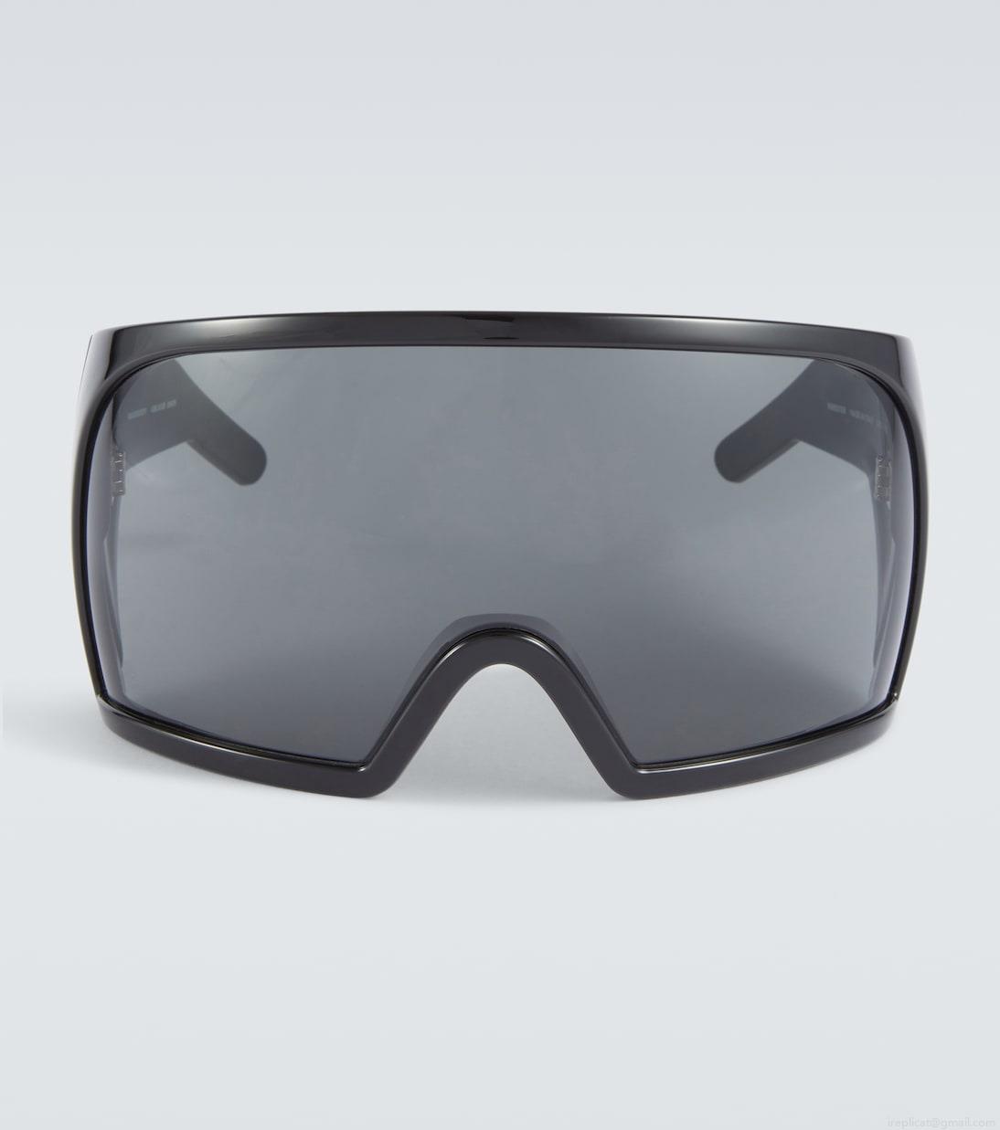 Rick OwensShield oversized sunglasses Rick OwensShield oversized sunglasses