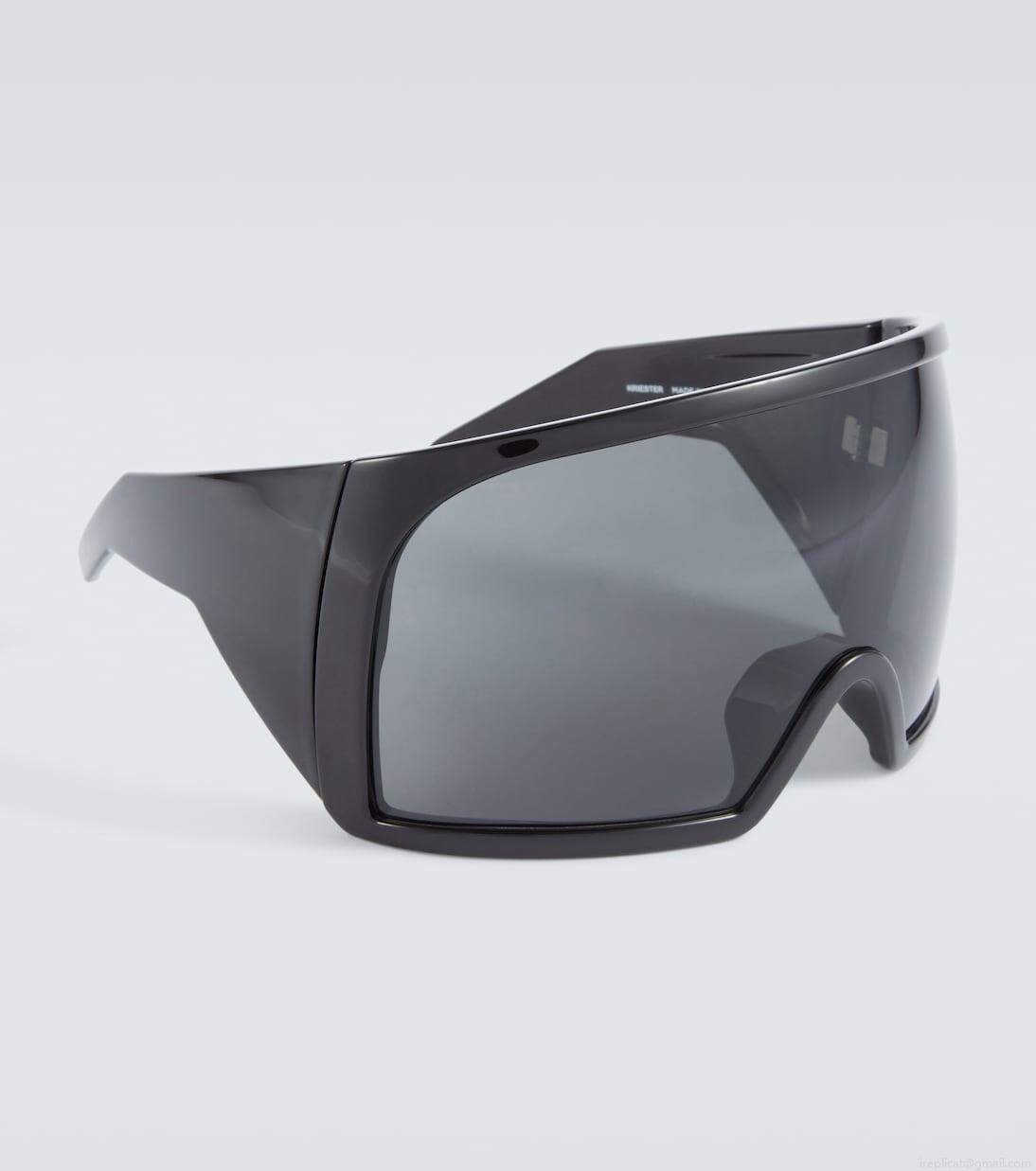 Rick OwensShield oversized sunglasses Rick OwensShield oversized sunglasses