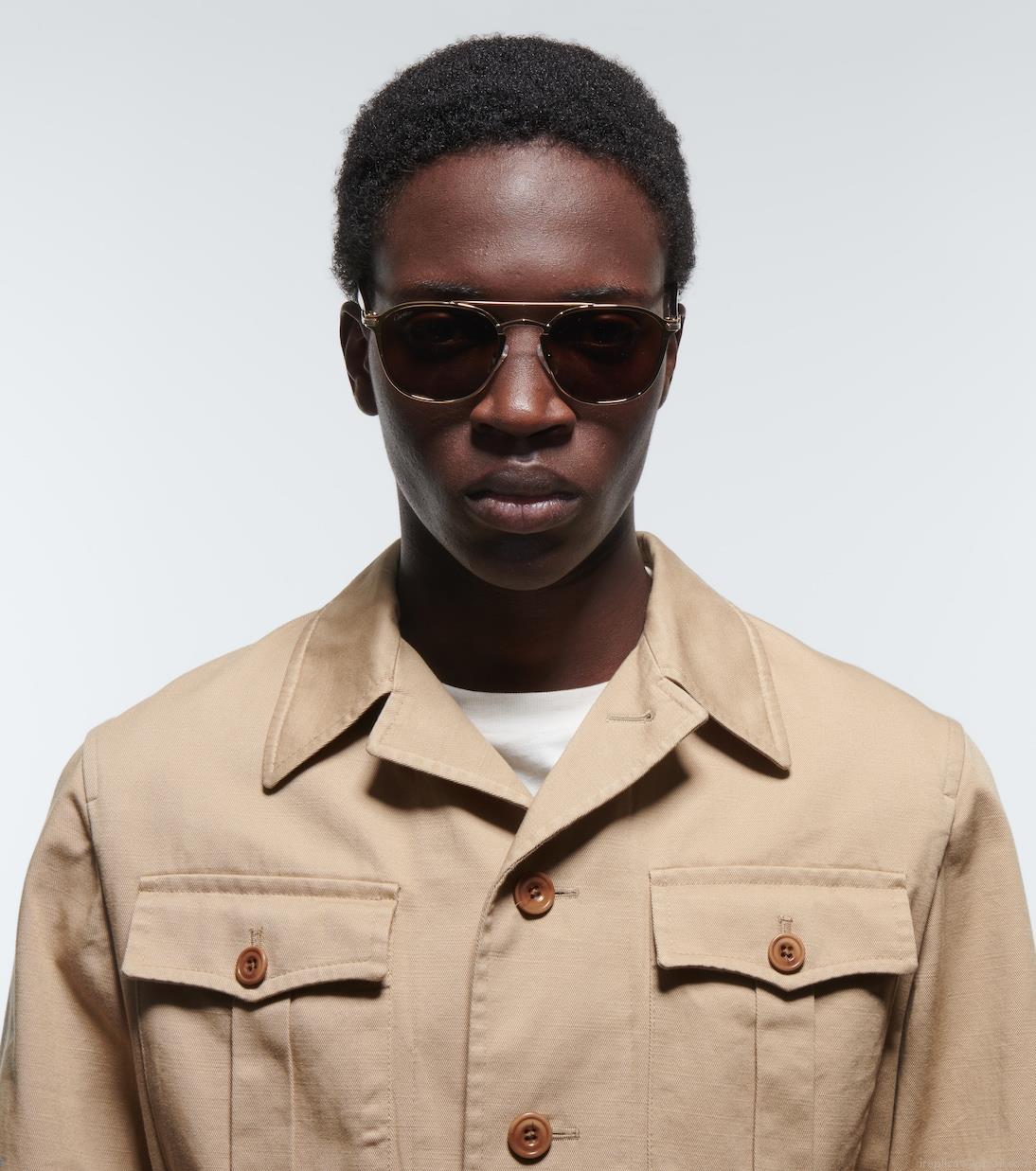 Cartier Eyewear CollectionC de Cartier aviator sunglasses Cartier Eyewear CollectionC de Cartier aviator sunglasses