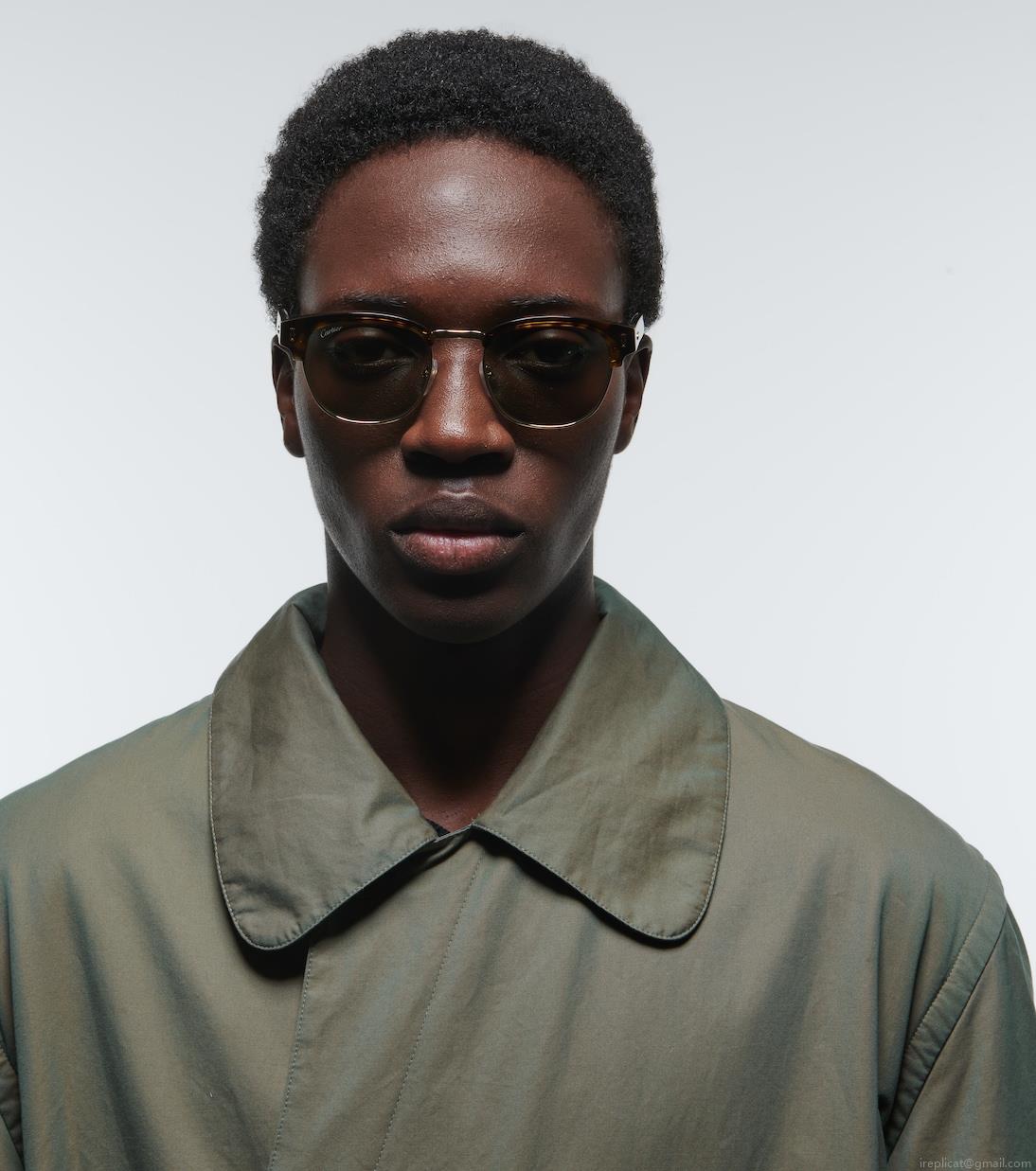 Cartier Eyewear CollectionBrowline sunglasses Cartier Eyewear CollectionBrowline sunglasses