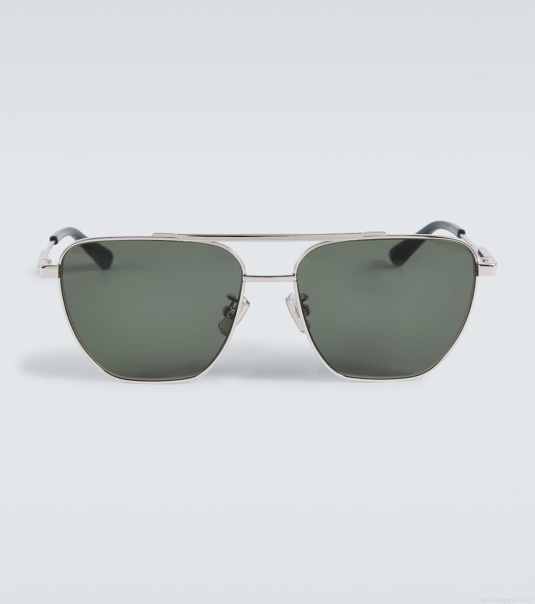 Bottega VenetaMetal-frame sunglasses Bottega VenetaMetal-frame sunglasses