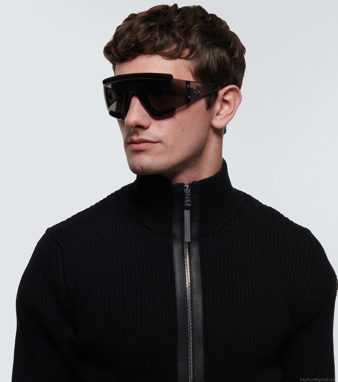 MonclerLancer shield sunglasses MonclerLancer shield sunglasses