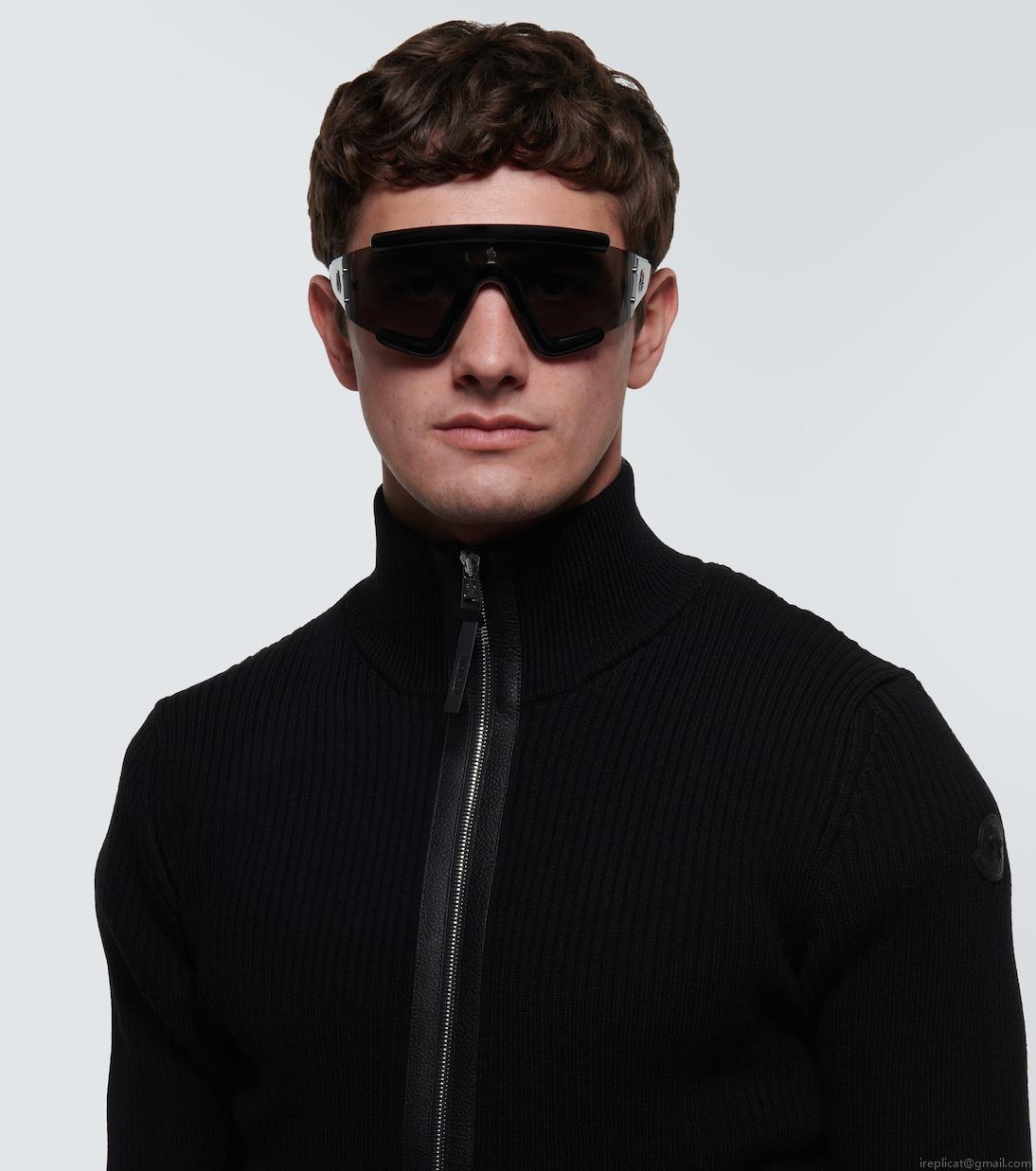 MonclerLancer shield sunglasses MonclerLancer shield sunglasses