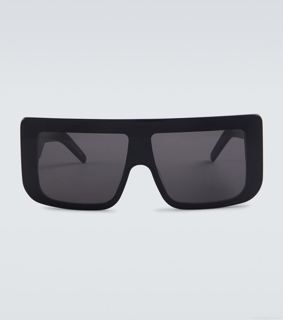 Rick OwensDocumenta flat-top square sunglasses Rick OwensDocumenta flat-top square sunglasses