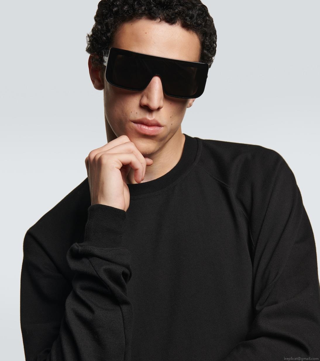 Rick OwensDocumenta flat-top square sunglasses Rick OwensDocumenta flat-top square sunglasses