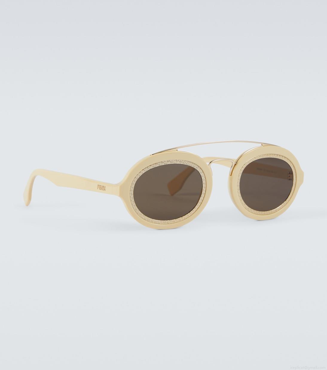 FendiFF Around oval sunglasses FendiFF Around oval sunglasses