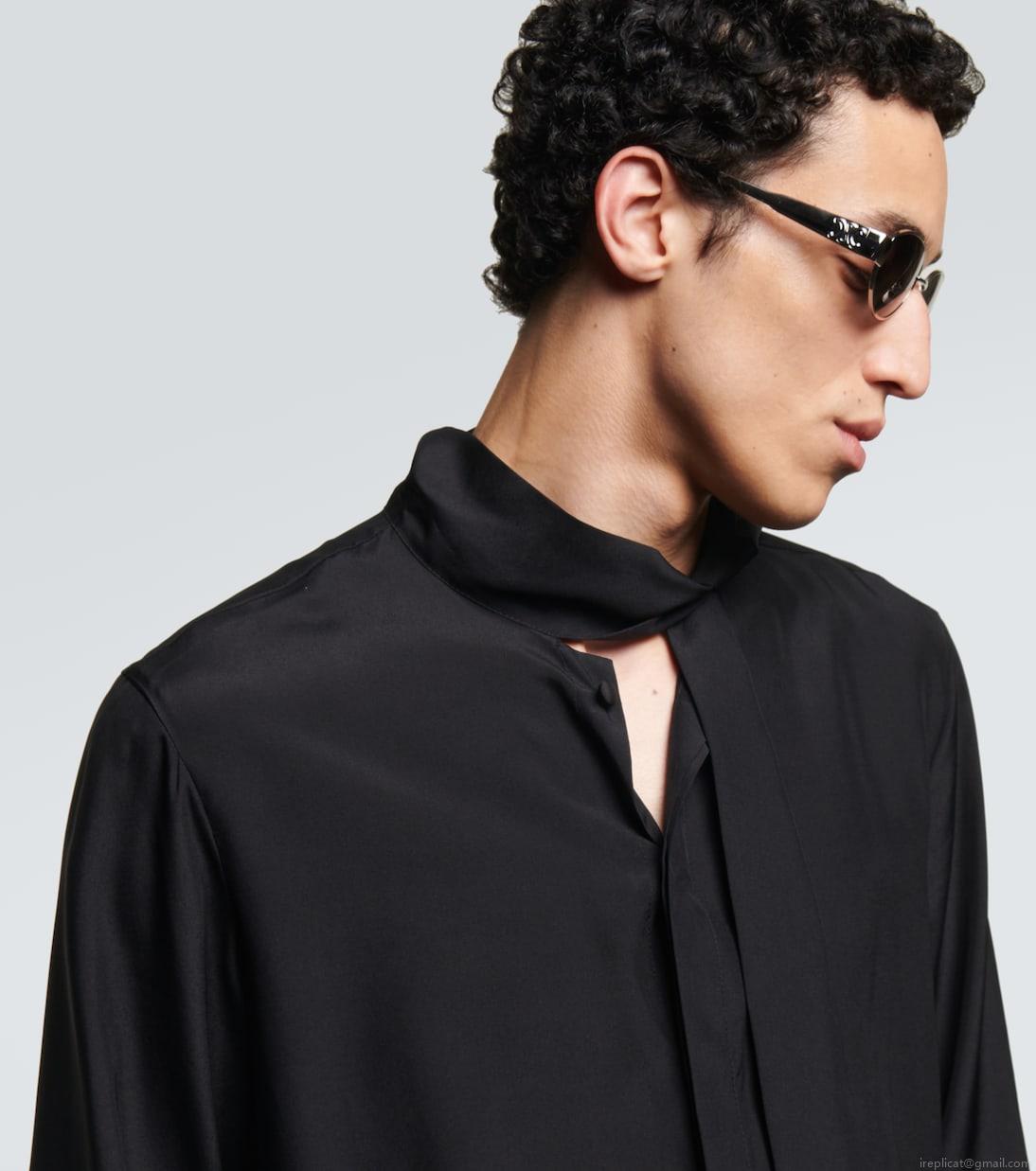 Celine EyewearTriomphe 01 oval sunglasses Celine EyewearTriomphe 01 oval sunglasses