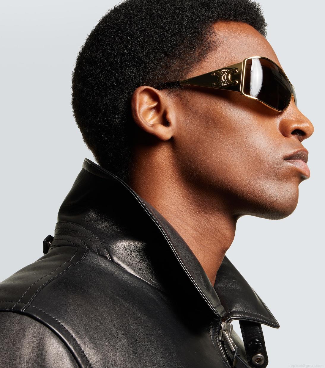 Celine EyewearTriomphe Metal Racer rectangular sunglasses Celine EyewearTriomphe Metal Racer rectangular sunglasses