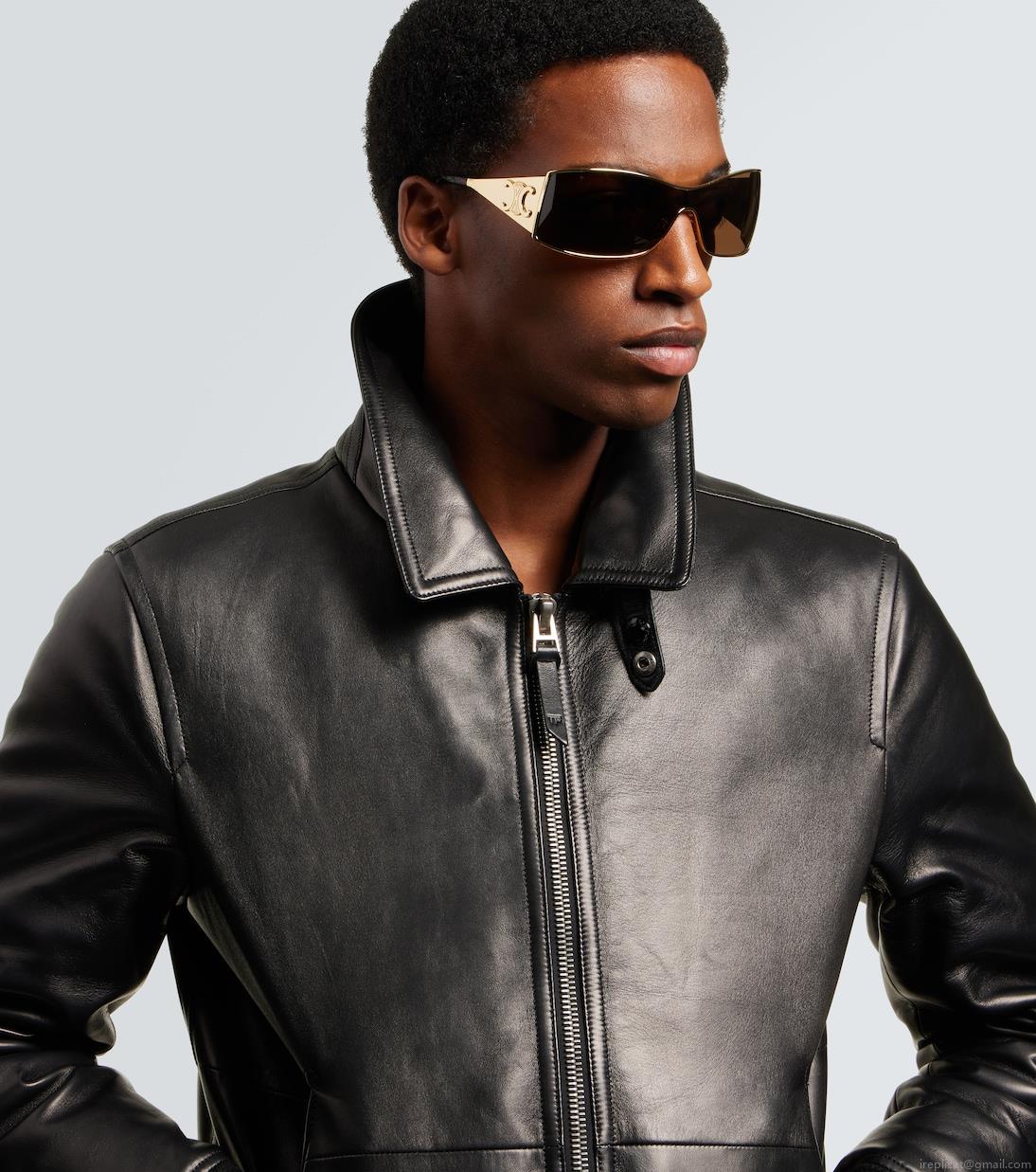 Celine EyewearTriomphe Metal Racer rectangular sunglasses Celine EyewearTriomphe Metal Racer rectangular sunglasses