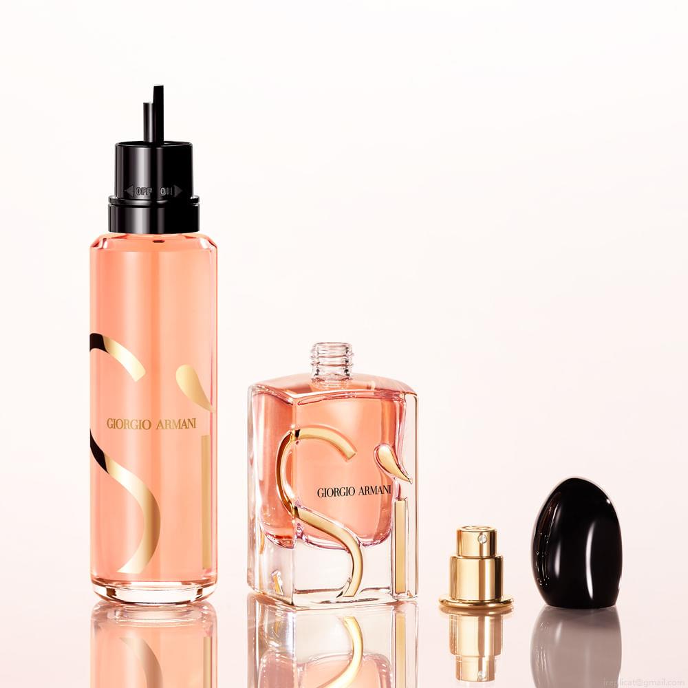 Perfume Giorgio Armani Sì Intense Eau de Parfum Feminino Refil 100 ml Perfume Giorgio Armani Sì Intense Eau de Parfum Feminino Refil 100 ml