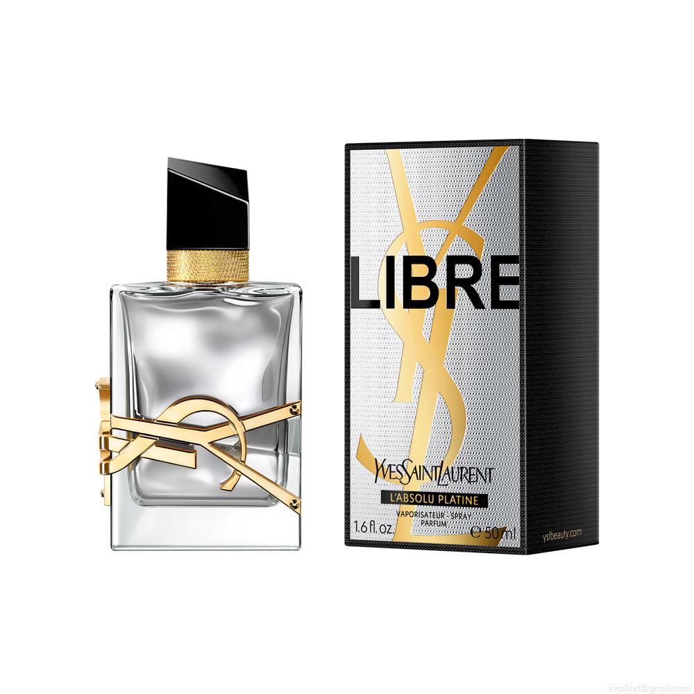 Perfume Yves Saint Laurent Libre L'absolu Platine Eau de Parfum Feminino 50 ml Perfume Yves Saint Laurent Libre L'absolu Platine Eau de Parfum Feminino 50 ml