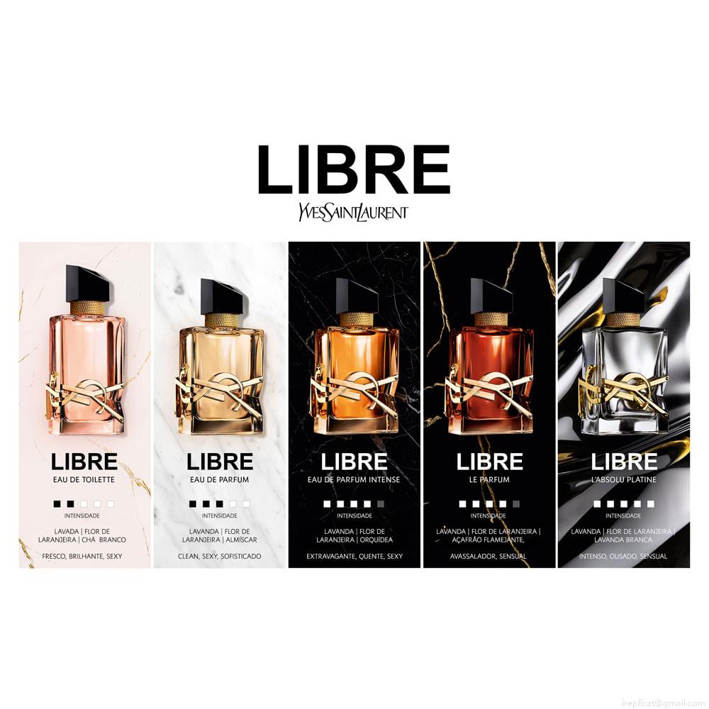 Perfume Yves Saint Laurent Libre L'absolu Platine Eau de Parfum Feminino 50 ml Perfume Yves Saint Laurent Libre L'absolu Platine Eau de Parfum Feminino 50 ml