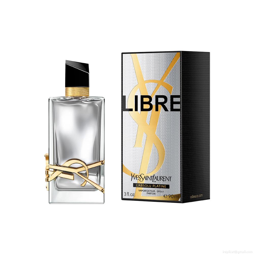 Perfume Yves Saint Laurent Libre L'absolu Platine Eau de Parfum Feminino 90 ml Perfume Yves Saint Laurent Libre L'absolu Platine Eau de Parfum Feminino 90 ml