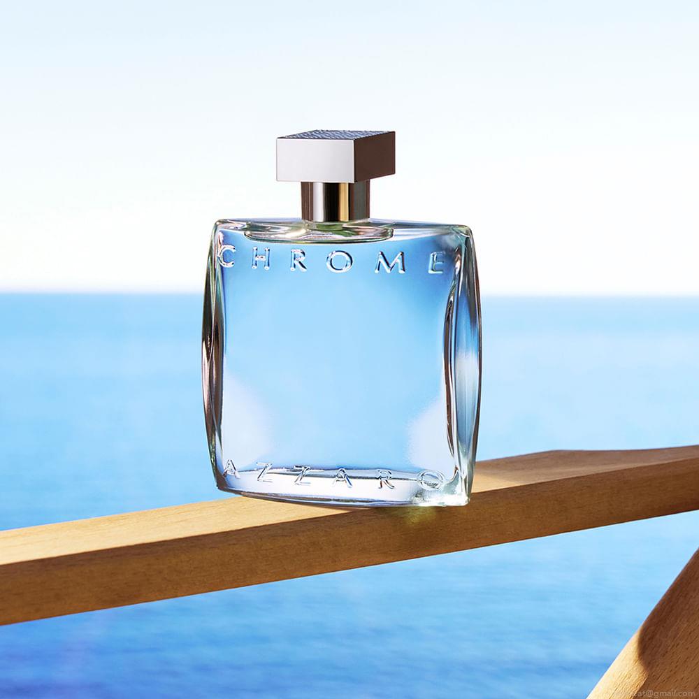 Kit Perfume Azzaro Chrome Eau de Toilette Masculino 100 ml + Miniatura 10 ml + Loção 75 ml Kit Perfume Azzaro Chrome Eau de Toilette Masculino 100 ml + Miniatura 10 ml + Loção 75 ml