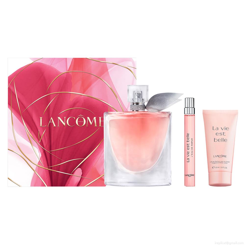 Kit Perfume Lancôme La Vi Est Belle Eau de Parfum Feminino 100 ml + Miniatura 10 ml + Loção 50 ml Kit Perfume Lancôme La Vi Est Belle Eau de Parfum Feminino 100 ml + Miniatura 10 ml + Loção 50 ml