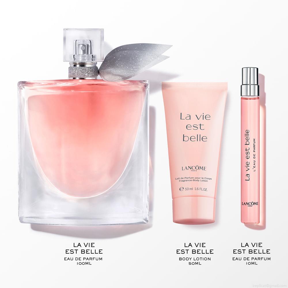 Kit Perfume Lancôme La Vi Est Belle Eau de Parfum Feminino 100 ml + Miniatura 10 ml + Loção 50 ml Kit Perfume Lancôme La Vi Est Belle Eau de Parfum Feminino 100 ml + Miniatura 10 ml + Loção 50 ml