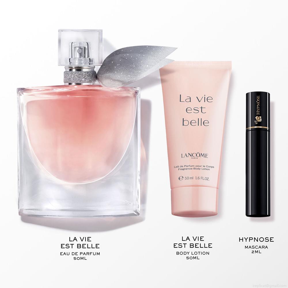 Kit Perfume Lancôme La Vi Est Belle Eau de Parfum Feminino 50 ml + Máscara De Cílios 2 ml + Loção 50 ml Kit Perfume Lancôme La Vi Est Belle Eau de Parfum Feminino 50 ml + Máscara De Cílios 2 ml + Loção 50 ml