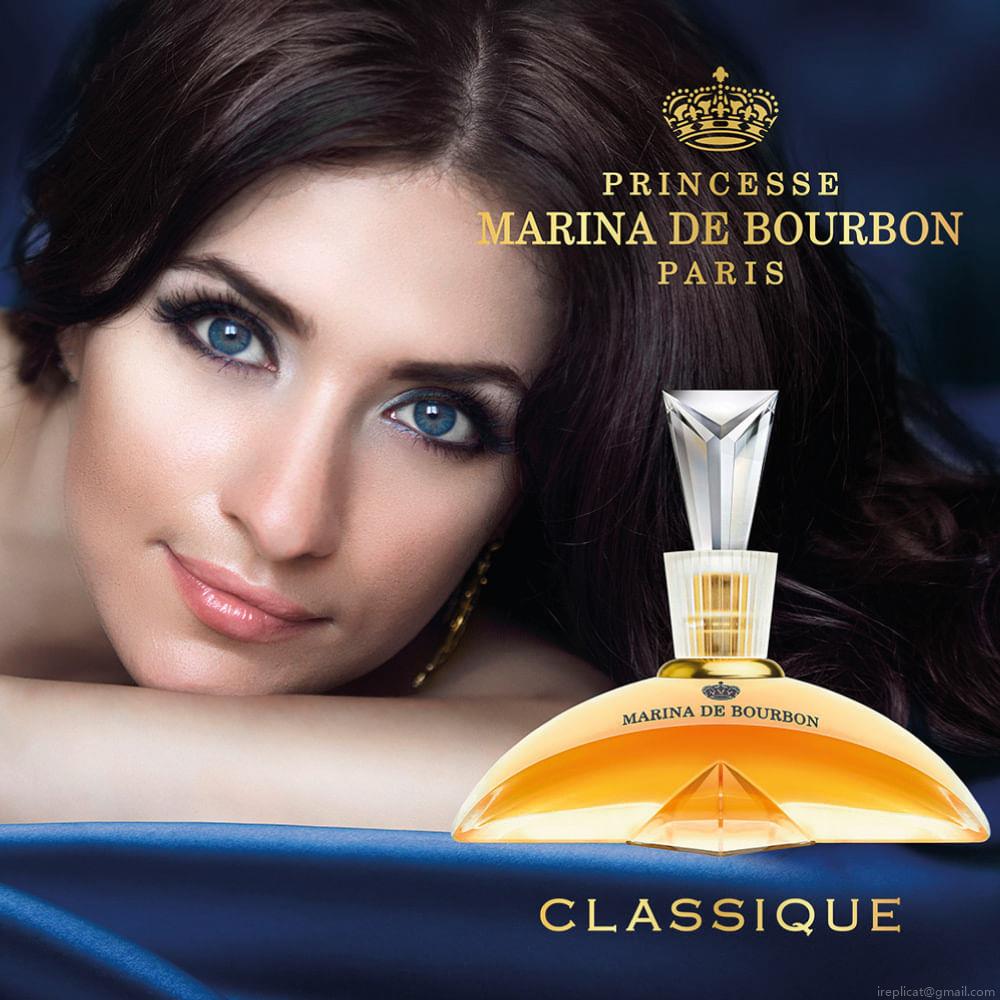 Kit Perfume Marina De Bourbon Classique Eau de Parfum Feminino 100 ml + Loção Corporal 100 ml + Necessaire Kit Perfume Marina De Bourbon Classique Eau de Parfum Feminino 100 ml + Loção Corporal 100 ml + Necessaire