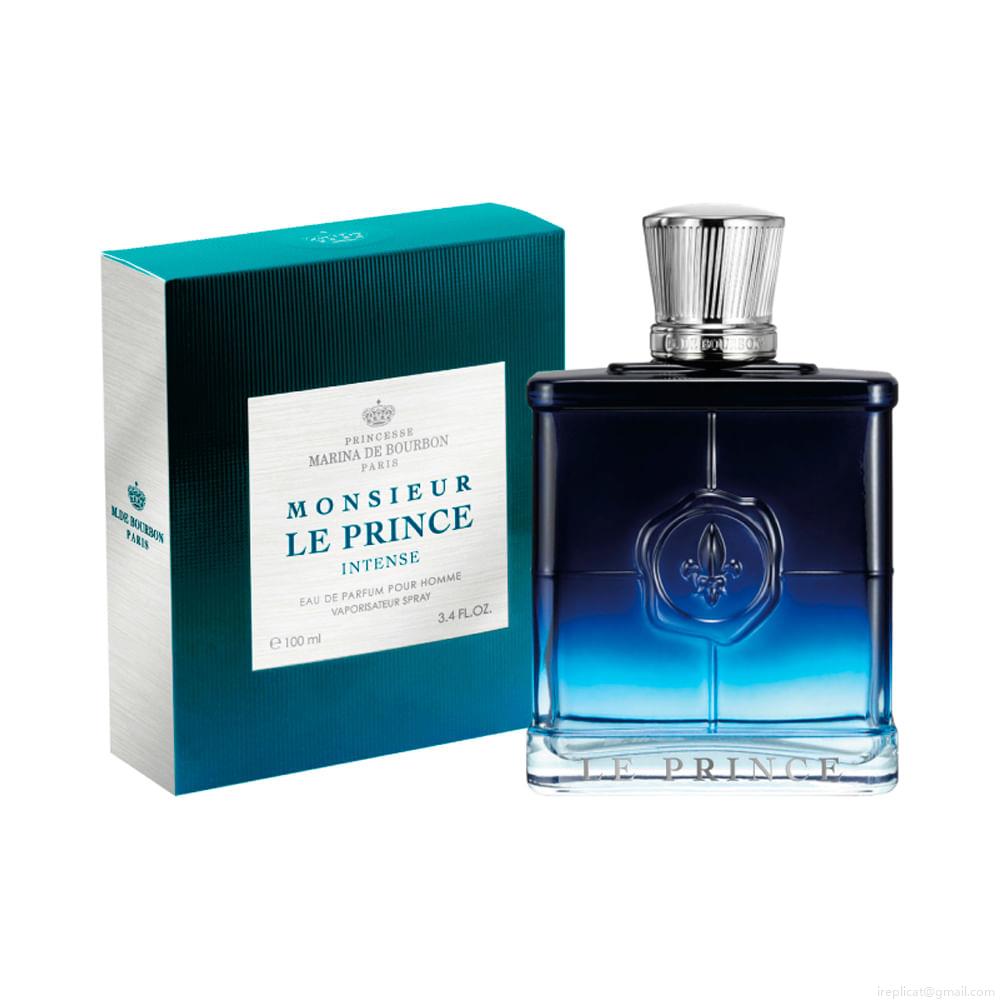 Perfume Marina De Bourbon Le Prince Intense Man Eau de Parfum Masculino 100 ml Perfume Marina De Bourbon Le Prince Intense Man Eau de Parfum Masculino 100 ml