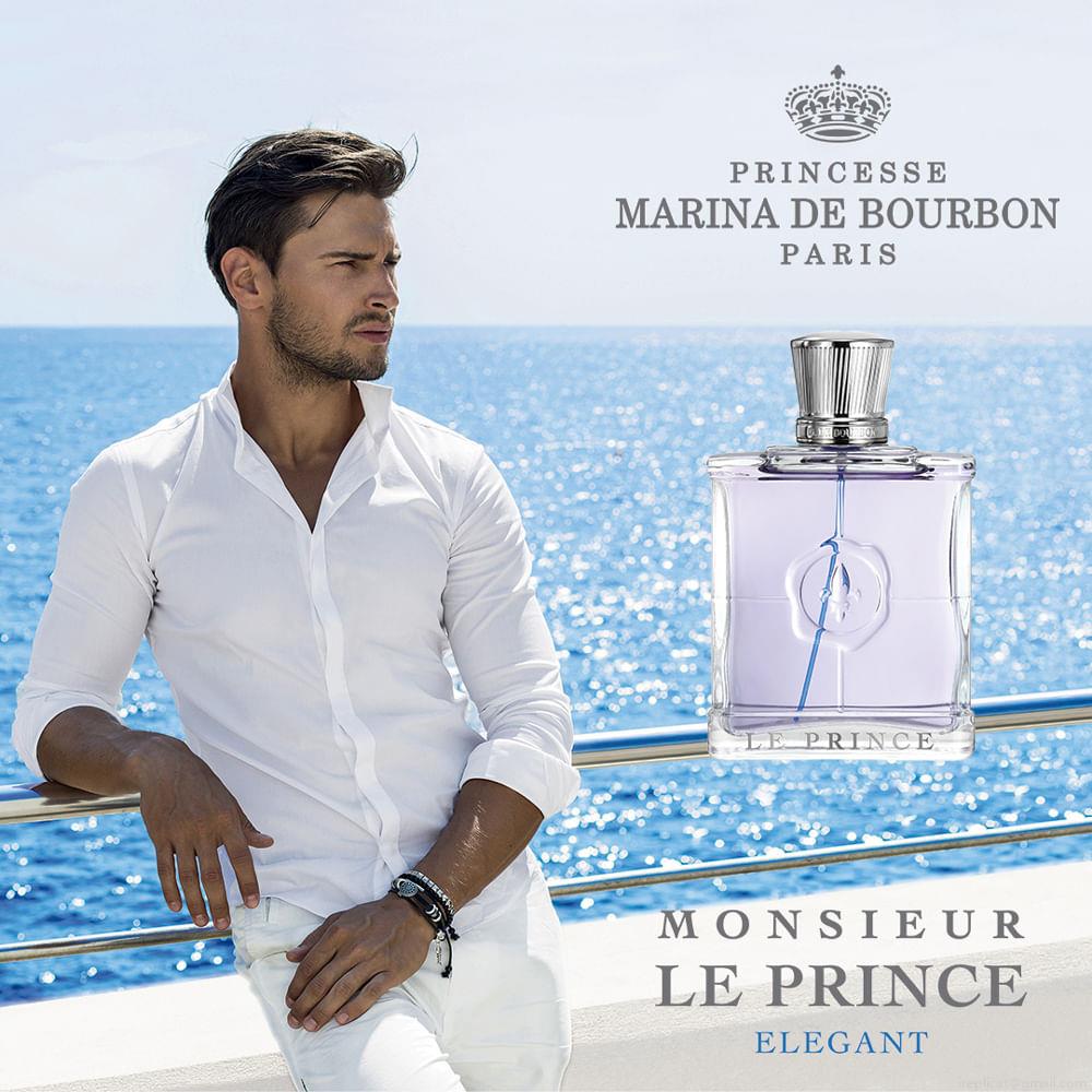 Perfume Marina De Bourbon Le Prince Elegante Eau de Parfum Masculino 100 ml Perfume Marina De Bourbon Le Prince Elegante Eau de Parfum Masculino 100 ml